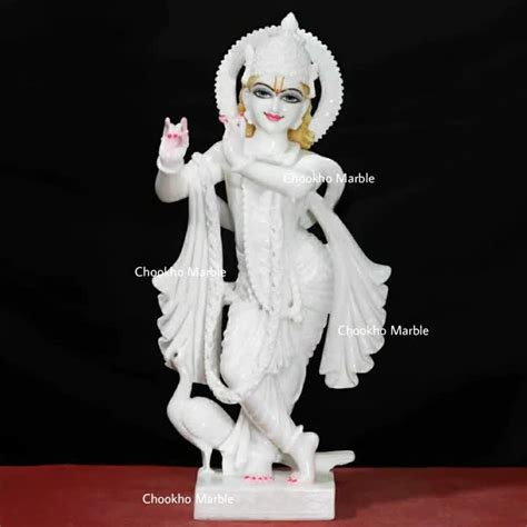 Marble Krishna Murti 36 Inches Height Temple At Rs 150000 In Udaipur