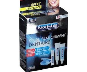 Test Gratuit Du Kit De Blanchiment Dentaire Rapid White