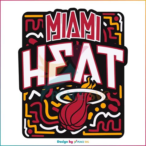 Miami Heat Vibes Nba Finals Svg Graphic Design Files Peacesvg