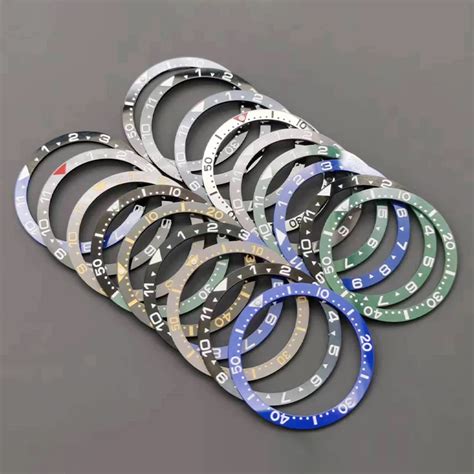 Cer Mica Assista Bezel Inserir Para Seiko Flat Fashion Cases Nh Nh