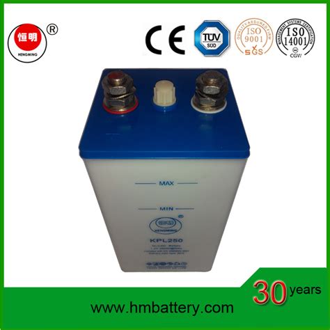 NiCd Battery Ni CD Battery Nickel Cadmium Battery 1 2V 250ah For UPS