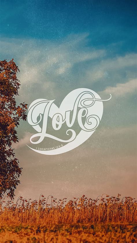 Love Heart Autumn Corinthians Love Theblackcatprints Believe