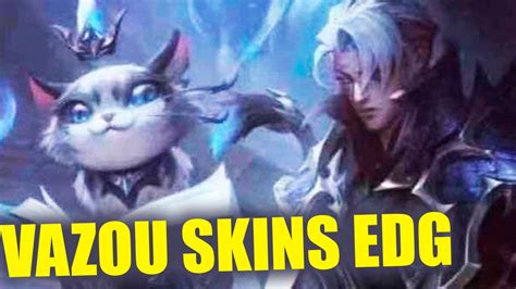 Vazamento Skins Edg Splash Art Lol Youtube