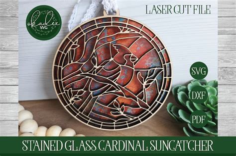 Laser Suncatcher Svg Laser Cut File Laser Cut Suncatcher Etsy Australia