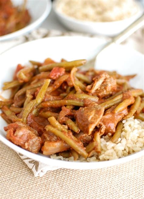 Lebanese Beef And Green Beans A Cedar Spoon