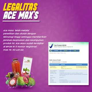 Jual Ace Max S Minuman Herbal Jus Extrak Kulit Manggis Dan Daun Sirsak