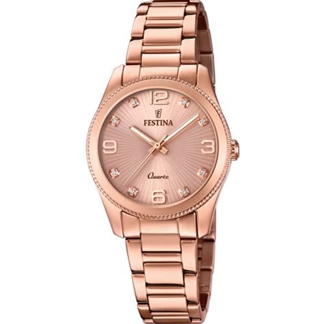 MONTRE FESTINA MADEMOISELLE F20211 1 ROSÉ BRACELET EN ACIER FEMME