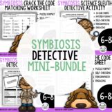 Symbiotic Relationships Crack The Code Matching Worksheet By Avery Science