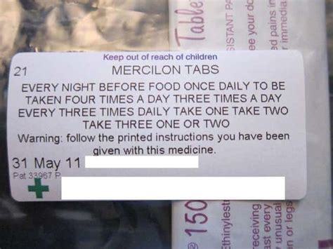 The 18 Funniest Prescription Labels Ever