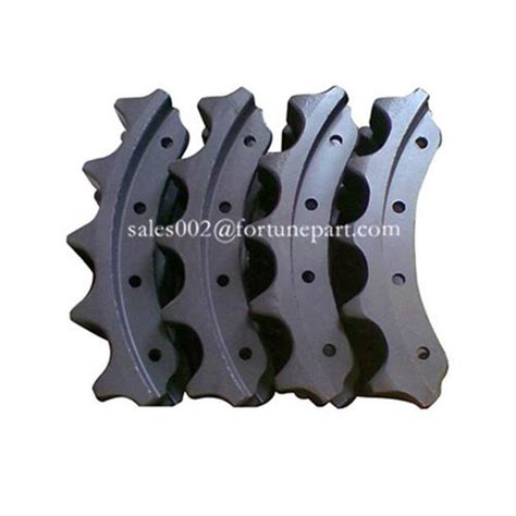 Crawler Sprockets D155ax 6 Segment Teeth For Komatsu Bulldozer