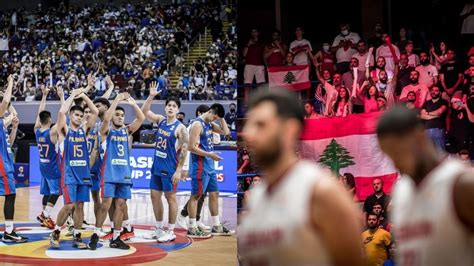 Gilas Pilipinas Head To Head Matches Against Lebanon