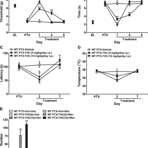 Effects Of Δ 9 Tetrahydrocannabinol Δ 9 Thc In Paclitaxeltreated Download Scientific Diagram