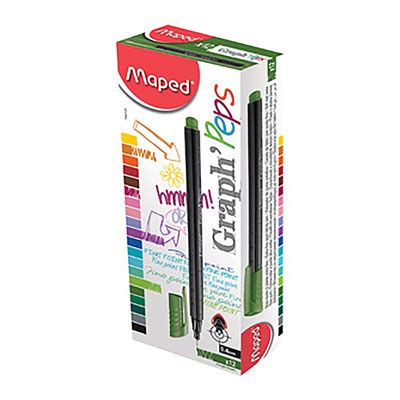 Maped Fineliner Graph Peps Noir