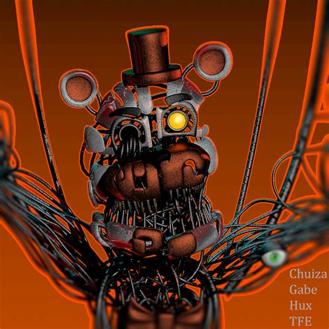 (3DS Max/FNAF 6) Molten Freddy Jumpscare Frame by R-JamesRenders on ...