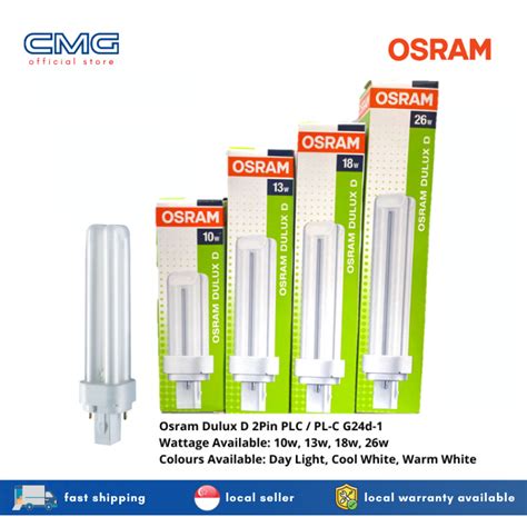 Osram Dulux D Pin Plc Pl C G D W W W W Day Light Cool