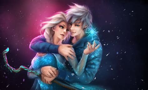 Jack And Elsa Elsa And Jack Frost Photo 37145587 Fanpop