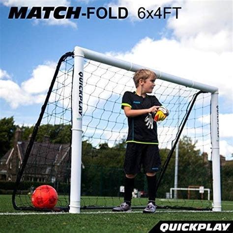 Quickplay Match Fold Soccer Goal X With Yr Warranty Pricepulse