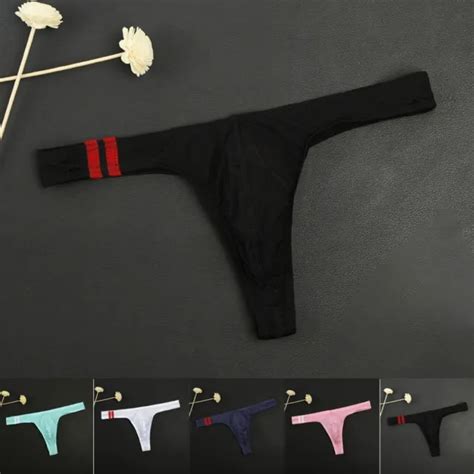 HERREN DURCHSICHTIG JOCKSTRAP Low Rise G String Tanga Slip Unterwäsche