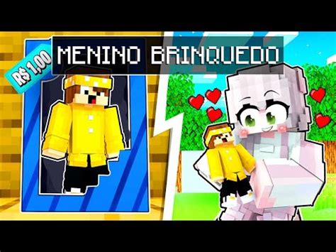 Garota Se Apaixonou Por Um Menino Brinquedo No Minecraft Alex Youtube