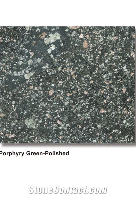 Porphyry Green Granite Slabs Tiles From China Stonecontact