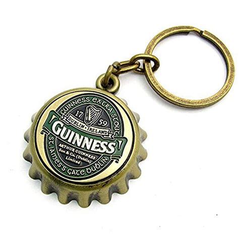 Guinness Cap Bottle opener, Keyring - The Temple Bar Pub