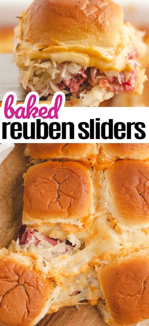 Baked Reuben Sliders St Patricks Food St Patricks Day Food St