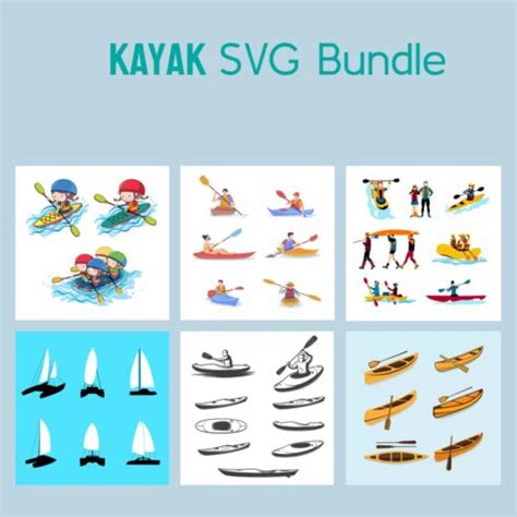 Colossal Kayak SVG Bundle MasterBundles