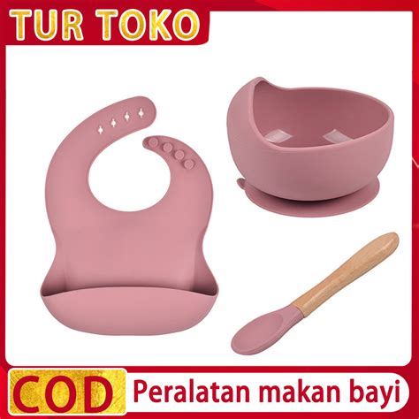 Jual Peralatan Makan Bayi Pcs Set Alat Makan Bayi Peralatan Makan