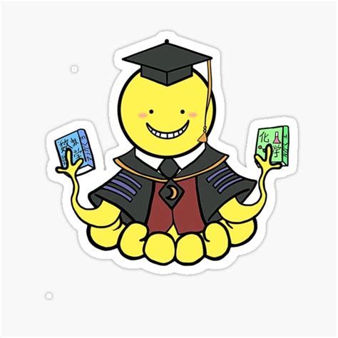 Assassination Classroom A Happy Korosensei Sticker For Sale By