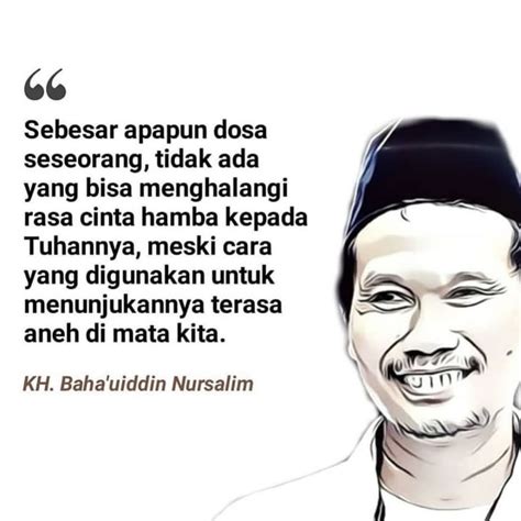 55 Kata Kata Bijak Gus Baha Tentang Kehidupan Kata Mutiara Quote