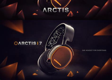 Steelseries Arctis 7 Advertisement On Behance