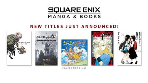 Square Enix Manga Books On Twitter We Ve Just Announced New Titles