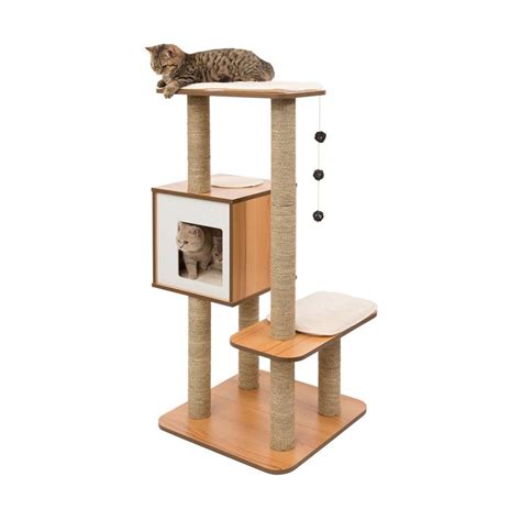 Mueble Rascador Para Gatos V High Base Vesper