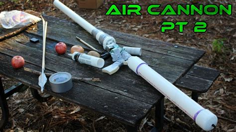 Testing The Pvc Air Cannon Youtube