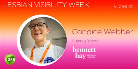 Lesbian Visibility Week 2023 Candice Webber Corecruitment