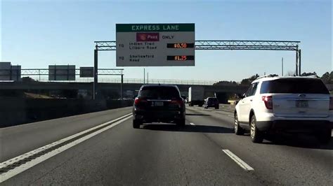 Interstate 85 Georgia Exits 113 To 106 Southbound Youtube