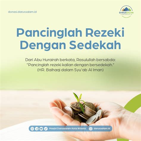 Pancinglah Rezeki Dengan Sedekah