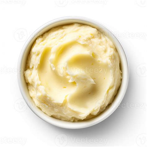 Mashed Potatoes Top View Isolated On Transparent Background 26792522 Png