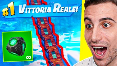 Faccio Una SKYBASE In ZERO BUILD E VINCO La Partita Fortnite ITA