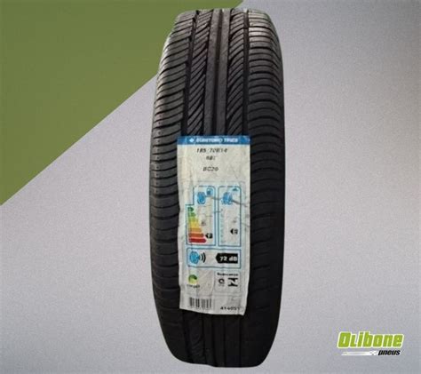 Pneu 185 70R14 Dunlop Sumitomo BC20 88T Olibone Pneus E Autocenter