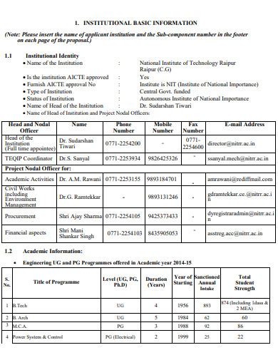 Free 10 Institutional Development Plan Samples In Pdf Ms Word