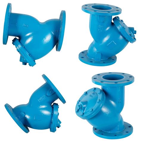 Ductile Cast Iron Body High Quality Flange End Y Type Strainer Filter