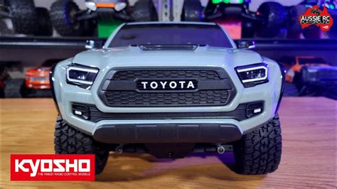 First Look Kyosho Toyota Tacoma Trd Pro Rtr Unboxing A Detailed