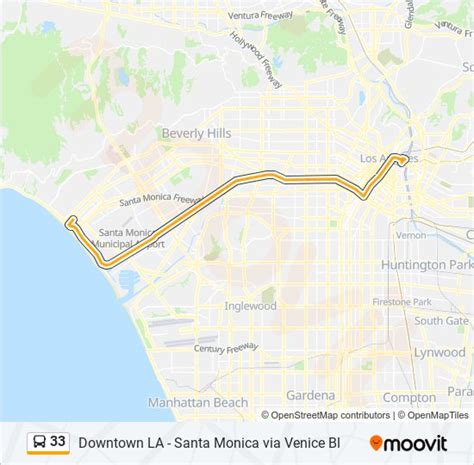 Route Schedules Stops Maps Santa Monica Updated