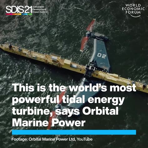 This Is The World S Most Powerful Tidal Energy Turbine Says Orbital