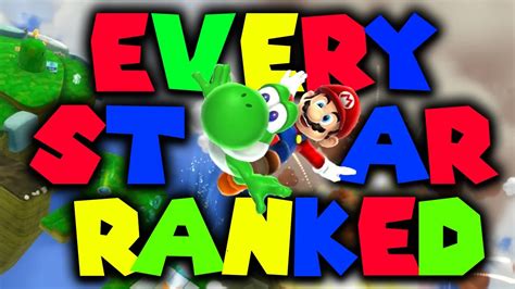 Ranking Every Star In Super Mario Galaxy Youtube