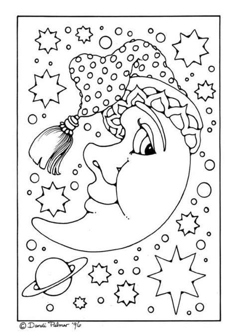 Moon Coloring Pages Coloring Pages Coloring Books