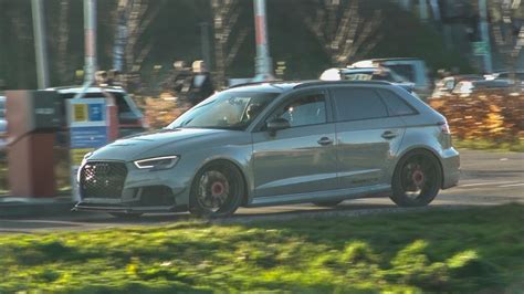 LOUDEST 530hp Audi RS3 8V EVER With Milltek Exhaust Pops And Bangs