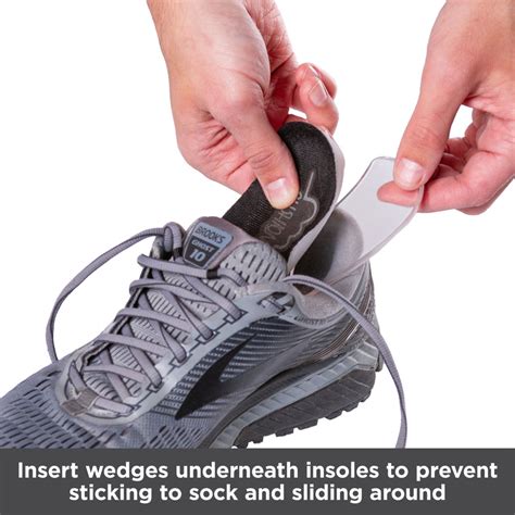 Medial & Lateral Heel Wedge Inserts | Varus / Valgus Insoles for Shoes