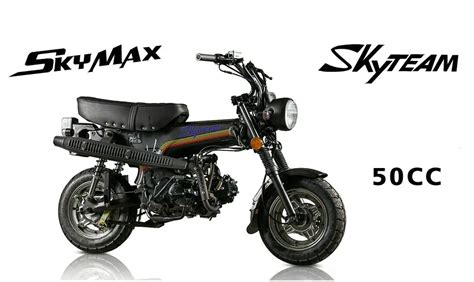 SKYTEAM 50cc 4 Stroke SKYMAX Fuel Injection Dax Motorcycle EEC Euro5 E4